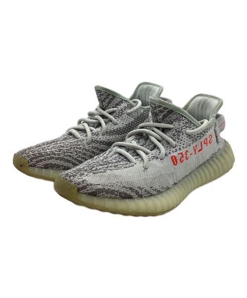 adidas（アディダス）adidas (アディダス) YEEZY BOOST350V2 グレー サイズ:23.5cmの古着・服飾アイテム