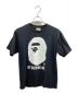 A BATHING APE（アベイシングエイプ）の古着「プリントTシャツ」｜ブラック