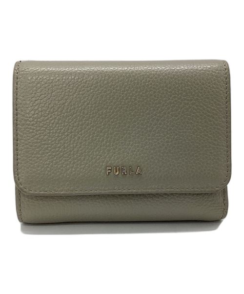 FURLA（フルラ）FURLA (フルラ) 3つ折り財布 ベージュの古着・服飾アイテム