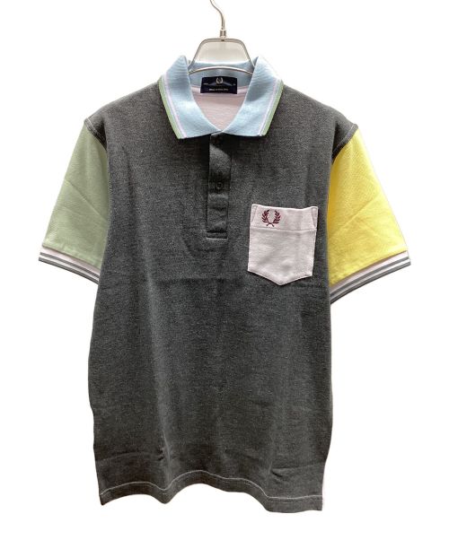 FRED PERRY（フレッドペリー）FRED PERRY (フレッドペリー) ポロシャツ グレー サイズ:36の古着・服飾アイテム