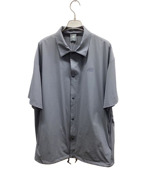 NEW BALANCE（ニューバランス）NEW BALANCE (ニューバランス) 半袖シャツ ライトグレー サイズ:M 未使用品の古着・服飾アイテム
