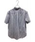 POLO RALPH LAUREN (ポロ・ラルフローレン) シアサッカー半袖ストライプシャツ ブルー サイズ:XL：6000円