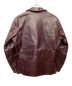 Aero LEATHER (エアロレザー) レザージャケット ボルドー サイズ:38：75000円