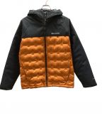 Columbiaコロンビア）の古着「GRAND TREK II DOWN HOODED JACKET」｜オレンジ×ブラック