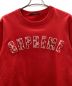 LOUIS VUITTON (ルイ ヴィトン) SUPREME (シュプリーム) Arc Logo Crewneck レッド サイズ:L：110000円