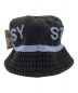 中古・古着 stussy (ステューシー)  JACQUARD KNIT BUCKET HAT ブラック サイズ:L/XL 未使用品：8000円