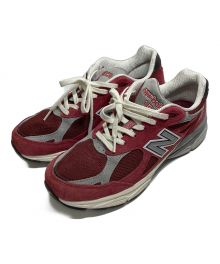 NEW BALANCE（ニューバランス）の古着「990ローカットスニーカー」｜レッド