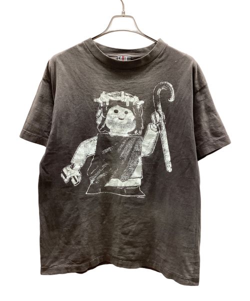 SAINT MICHAEL（セントマイケル）SAINT MICHAEL (セントマイケル) M×××××× T-SHIRT BLOCK グレー サイズ:Lの古着・服飾アイテム