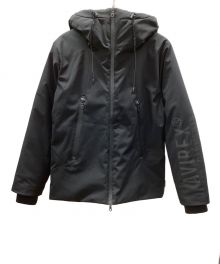 AVIREX（アヴィレックス）の古着「STRETCH HOOD DOWN JACKET」｜ブラック