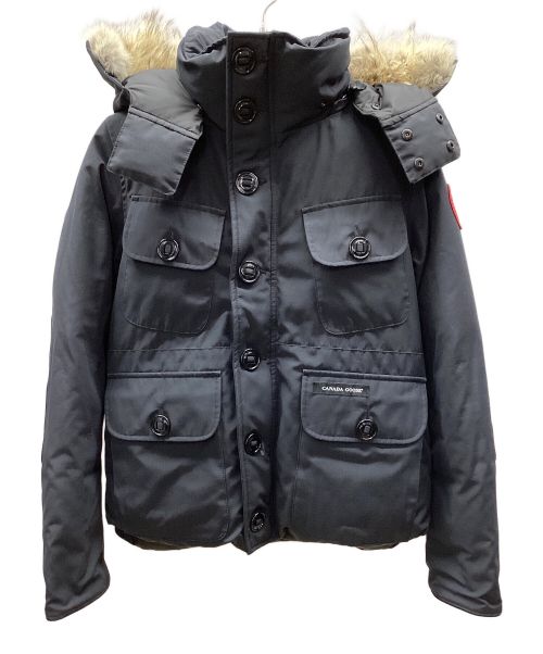 CANADA GOOSE（カナダグース）CANADA GOOSE (カナダグース) Russel Parka Heritage （ラッセル パーカ ヘリテージ） ブラック サイズ:Sの古着・服飾アイテム