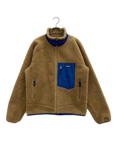 Patagonia（パタゴニア）Patagonia (パタゴニア) レトロXジャケット ブラウン×ブルー サイズ:Mの古着・服飾アイテム