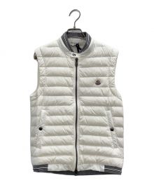 MONCLER（モンクレール）の古着「ダウンベスト」｜ホワイト