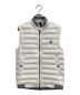 MONCLER（モンクレール）の古着「ダウンベスト」｜ホワイト