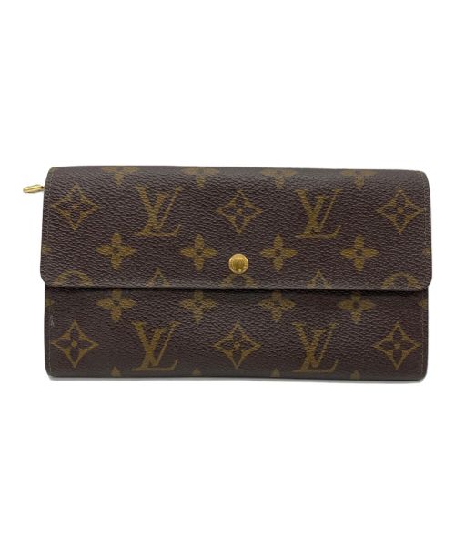 LOUIS VUITTON（ルイ ヴィトン）LOUIS VUITTON (ルイ ヴィトン) 長財布　ポルトフォイユ・サラの古着・服飾アイテム