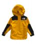 THE NORTH FACE (ザ ノース フェイス) マウンテンジャケット イエロー×ブラック サイズ:130cm：14800円