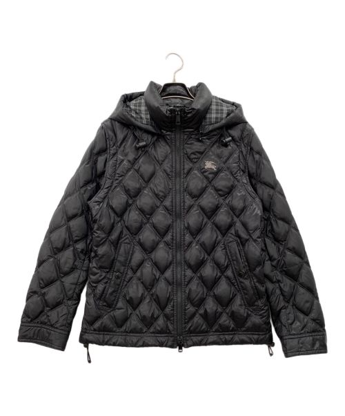 BURBERRY BLACK LABEL（バーバリーブラックレーベル）BURBERRY BLACK LABEL (バーバリーブラックレーベル) ダウンジャケット ブラック サイズ:LLの古着・服飾アイテム