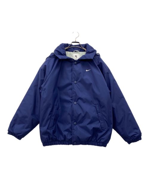 NIKE（ナイキ）NIKE (ナイキ) SOLO SWSH PUFFER MIDNIGHT（ソロスウッシュパファージャケット） ネイビー サイズ:Ｓの古着・服飾アイテム