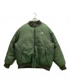 THE NORTH FACE×FUTURAザ ノース フェイス×フューチュラ）の古着「Q THREE JACKET MA-1」｜オリーブ