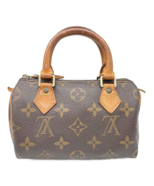 LOUIS VUITTON（ルイ ヴィトン）LOUIS VUITTON (ルイ ヴィトン) ミニスピーディ ブラウンの古着・服飾アイテム