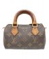 LOUIS VUITTON (ルイ ヴィトン) ミニスピーディ ブラウン：49800円