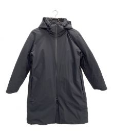 DESCENTE（デサント）の古着「水沢インビジブルダウンコート（MIZUSAWA INVISIBLE DOWN COAT）」｜ブラック