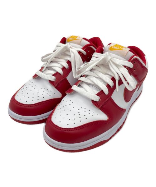 NIKE（ナイキ）NIKE (ナイキ) NIKE DUNK LOW RETRO GYM RED/GYM RED/WHITE レッド サイズ:US7.5の古着・服飾アイテム