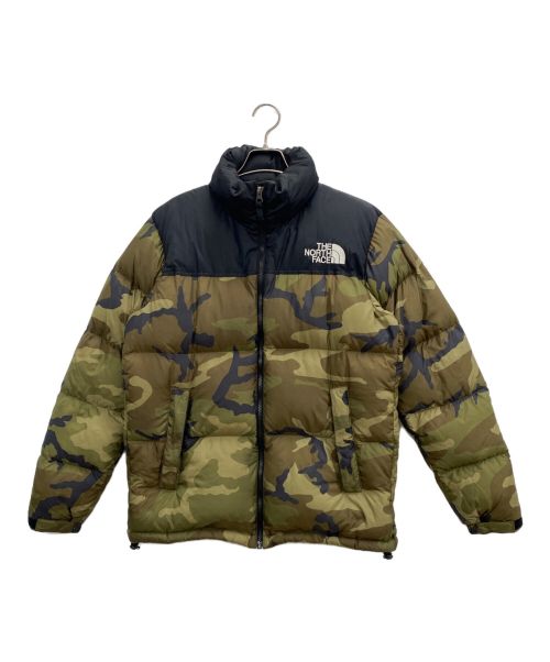 THE NORTH FACE（ザ ノース フェイス）THE NORTH FACE (ザ ノース フェイス) ノベルティーヌプシジャケット（Novelty Nuptse Jacket） オリーブ サイズ:Lの古着・服飾アイテム