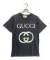 GUCCI（グッチ）の古着「GUCCI（グッチ）インターロッキングG Tシャツ」｜ブラック