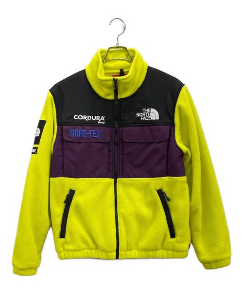 SUPREME（シュプリーム）SUPREME THE NORTH FACE (ザ ノース フェイス) SUPREME×THE NORTH FACE　 Expedition Fleece jacket（フリースジャケット／NL71809I） イエロー サイズ:Sの古着・服飾アイテム