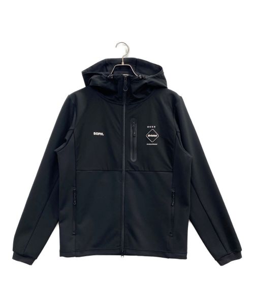 F.C.R.B.（エフシーアールビー）F.C.R.B. (エフシーアールビー) PDK HYBRID HOODED JACKET（ハイブリッドフーデッドジャケット） ブラック サイズ:mの古着・服飾アイテム