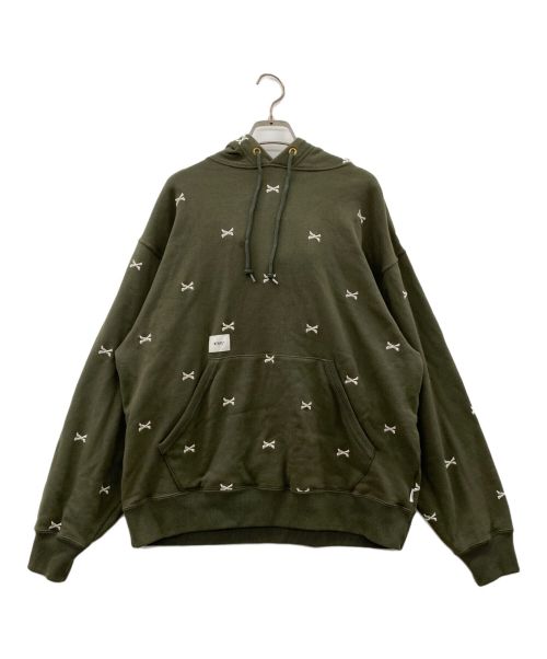 WTAPS（ダブルタップス）WTAPS (ダブルタップス) プルオーバーパーカー オリーブ サイズ:XO2の古着・服飾アイテム