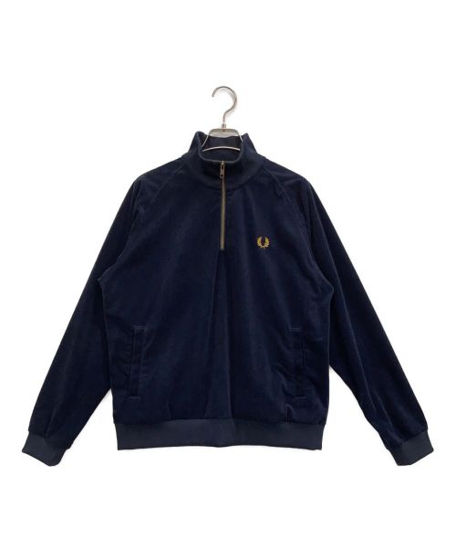 FRED PERRY（フレッドペリー）FRED PERRY (フレッドペリー) ベロアトラックジャケット ネイビー サイズ:Mの古着・服飾アイテム