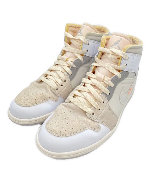 NIKE（ナイキ）NIKE (ナイキ) AIR JORDAN 1 MID SE CRAFT（エアジョーダン 1 ミッド シーズナル エディション クラフト） グレー サイズ:28の古着・服飾アイテム