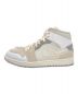 NIKE (ナイキ) AIR JORDAN 1 MID SE CRAFT（エアジョーダン 1 ミッド シーズナル エディション クラフト） グレー サイズ:28：9000円