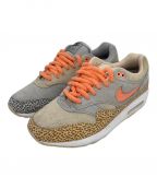 NIKEナイキ）の古着「BY YOU AIR MAX1 SAFARI」｜グレー×ベージュ