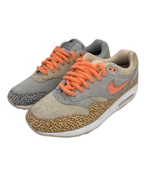 NIKE（ナイキ）NIKE (ナイキ) BY YOU AIR MAX1 SAFARI グレー×ベージュ サイズ:27の古着・服飾アイテム