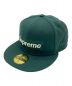 SUPREME（シュプリーム）の古着「Sharpie Box Logo New Era（シャーピーボックスロゴニューエラ）」｜グリーン