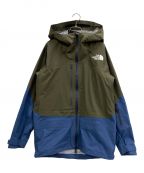 THE NORTH FACEザ ノース フェイス）の古着「スノーボードウェア パウダーガイドライトジャケット」｜オリーブ×ブルー