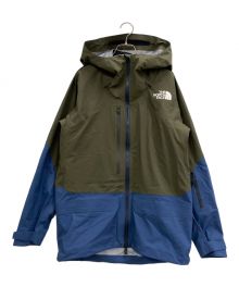 THE NORTH FACE（ザ ノース フェイス）の古着「スノーボードウェア パウダーガイドライトジャケット」｜オリーブ×ブルー