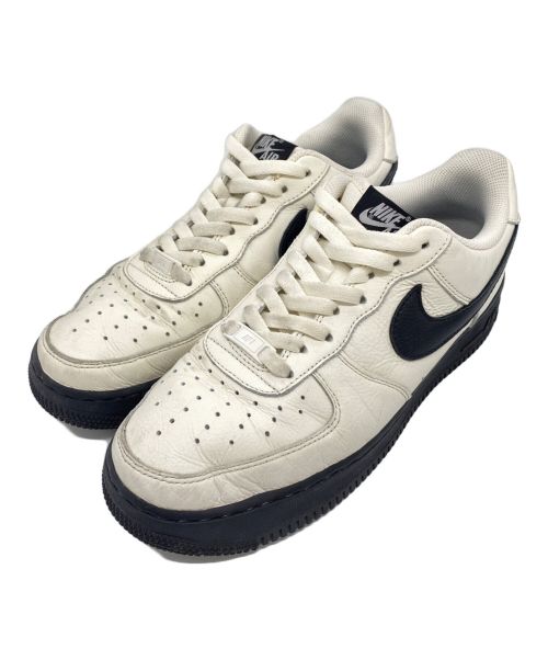 NIKE（ナイキ）NIKE (ナイキ) AIR FORCE 1 LOW BY YOU（エアフォースワン ロー バイユー） ホワイト×ブラック サイズ:27の古着・服飾アイテム