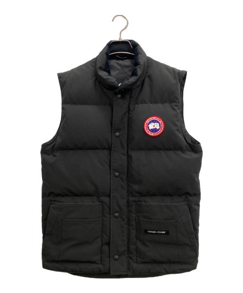 CANADA GOOSE（カナダグース）CANADA GOOSE (カナダグース) ダウンベスト ブラック サイズ:Sの古着・服飾アイテム