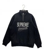 SUPREMEシュプリーム）の古着「ハーフジップスウェット（Forever Half Zip Sweatshirt）」｜ブラック