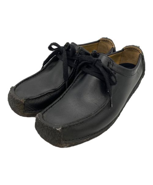 CLARKS ORIGINALS（クラークス オリジナルズ）CLARKS ORIGINALS (クラークス オリジナルズ) レザーシューズ ブラック サイズ:23.5の古着・服飾アイテム