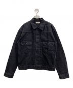 UNFILアンフィル）の古着「14oz organic cotton denim jacket（14オンスオーガニックコットンデニムジャケット）」｜ブラック