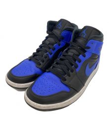 NIKE（ナイキ）の古着「AIR JORDAN 1 MID（エア ジョーダン 1 ミッド）」｜ブルー×ブラック