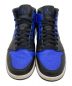 中古・古着 NIKE (ナイキ) AIR JORDAN 1 MID（エア ジョーダン 1 ミッド） ブルー×ブラック サイズ:27：7000円