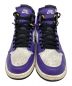 中古・古着 NIKE (ナイキ)  AIR JORDAN 1 ZOOM AIR CMFT（エア ジョーダン 1 ズーム エア コンフォート） パープル サイズ:27.5：5000円