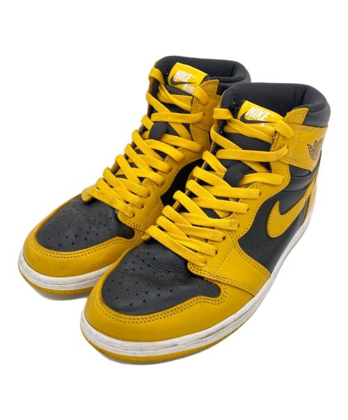 NIKE（ナイキ）NIKE (ナイキ) AIR JORDAN 1 RETRO HIGH OG（エア ジョーダン 1 レトロ ハイ オリジナル ） イエロー サイズ:26.5の古着・服飾アイテム