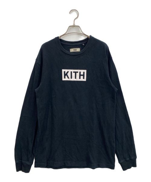 KITH（キス）KITH (キス) ロングスリーブカットソー ブラック サイズ:Mの古着・服飾アイテム