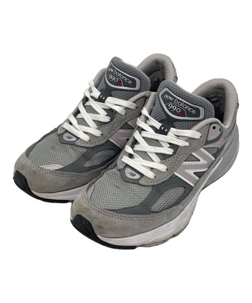 NEW BALANCE（ニューバランス）NEW BALANCE (ニューバランス) 990 v6 GL6 グレー サイズ:US6.5の古着・服飾アイテム